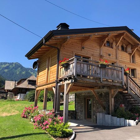 Chalet Cosy Et Moderne Vue Montagnes Seytroux Eksteriør bilde
