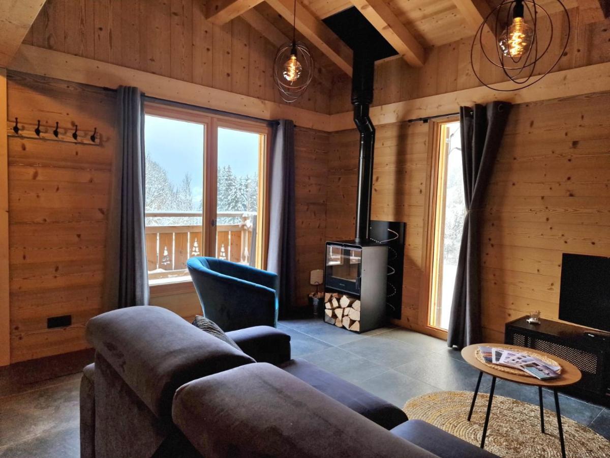 Chalet Cosy Et Moderne Vue Montagnes Seytroux Eksteriør bilde