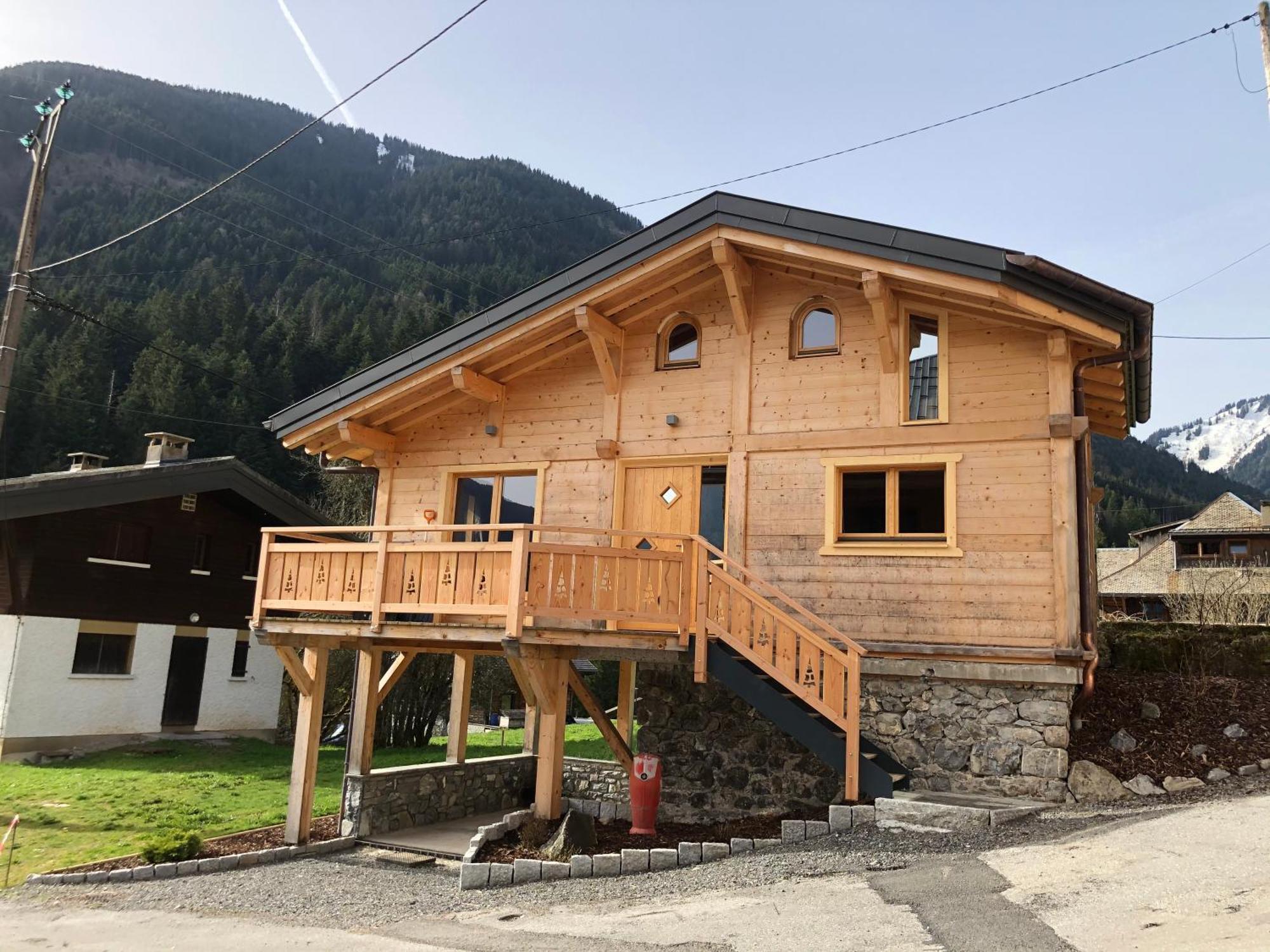 Chalet Cosy Et Moderne Vue Montagnes Seytroux Eksteriør bilde